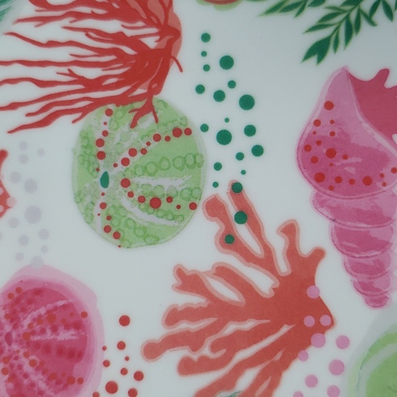 Greenbrier Melamine Reusable Serving Bowl Coastal Theme - Picture 4 of 8